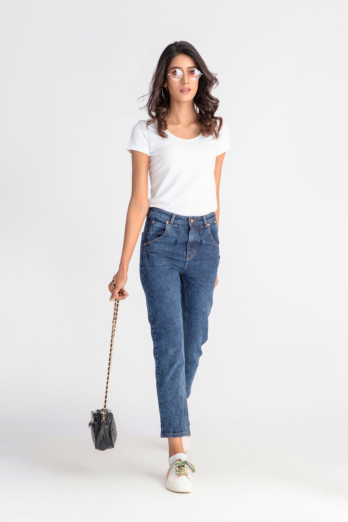 Denim Straight Fit Jeans 2.0  ( CELINA )