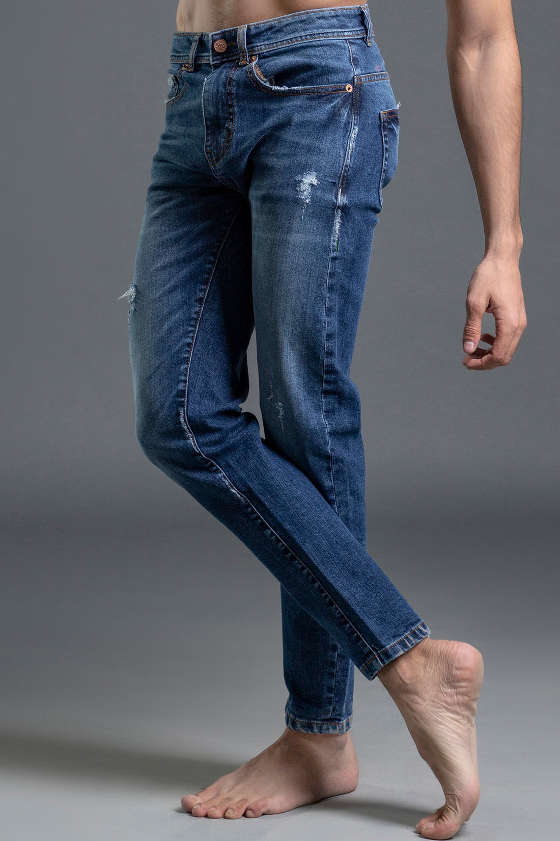 Stream Blue Ripped Jeans