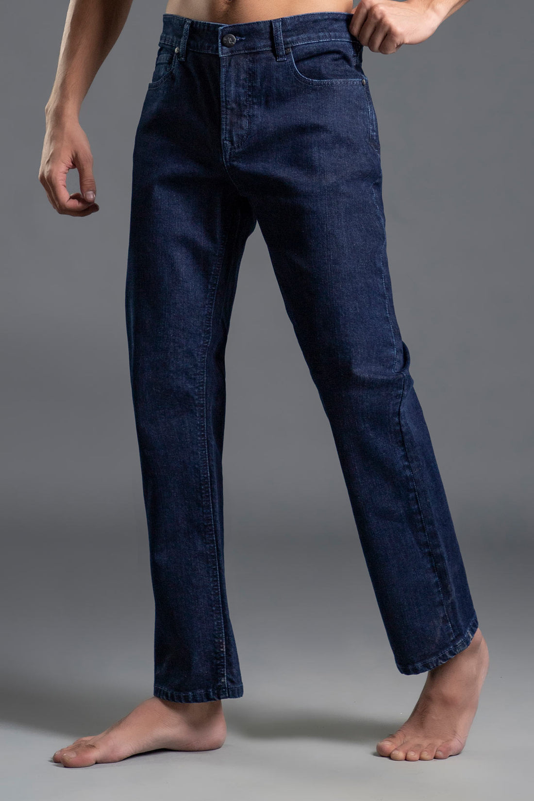 Fortune Blue Straight Jeans