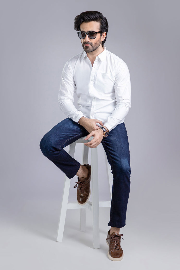 Dark Blue Schon Jeans