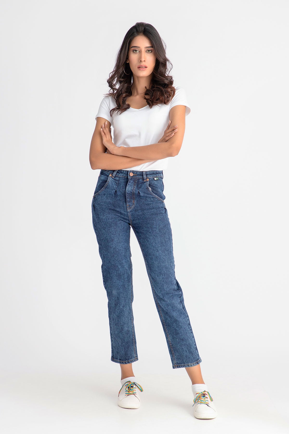 Denim Straight Fit Jeans 2.0  ( CELINA )