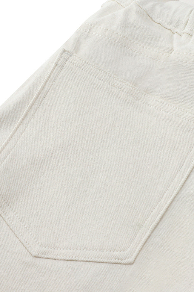 White Paper Bag Jeans