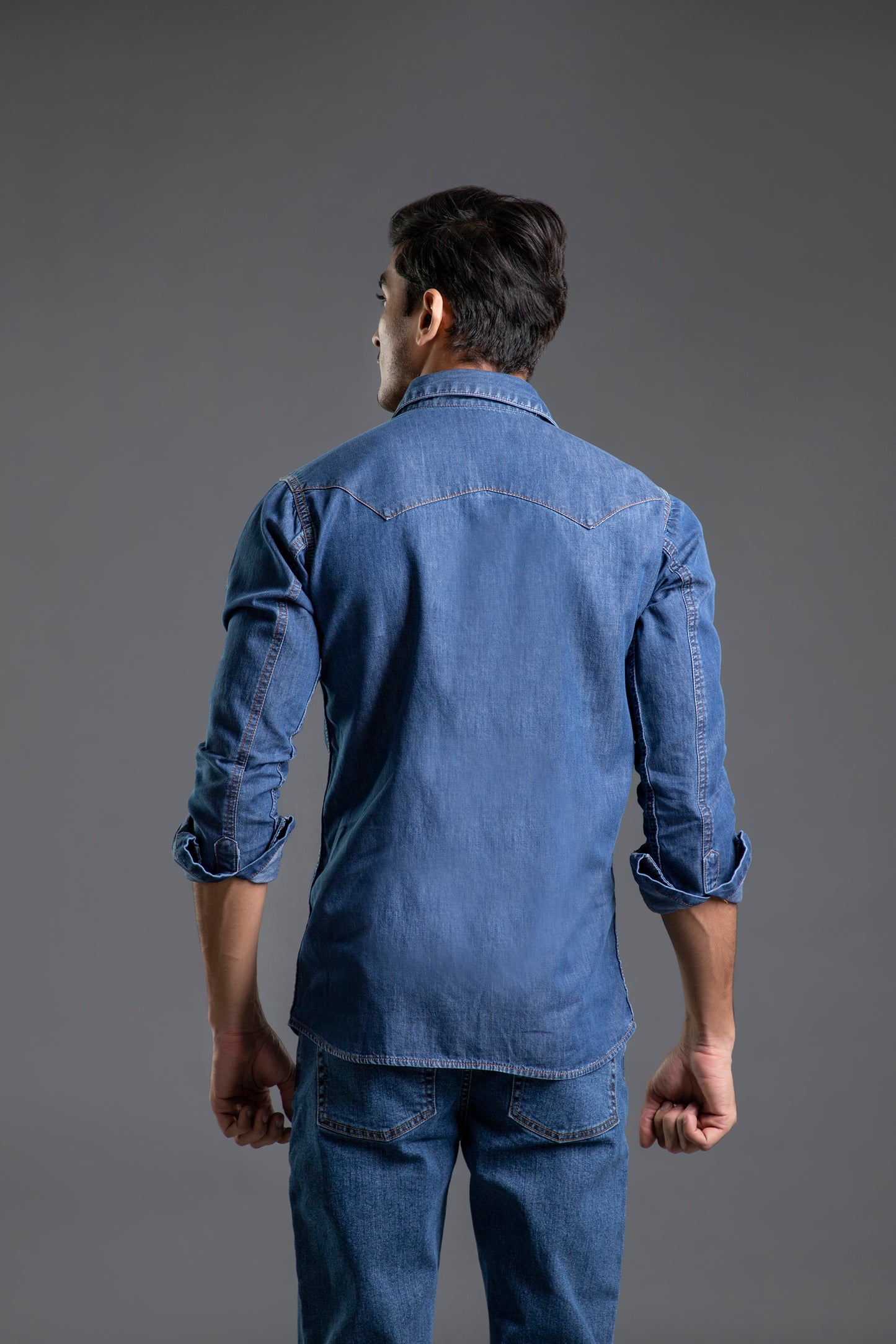 Denim Shirt (Light Blue)