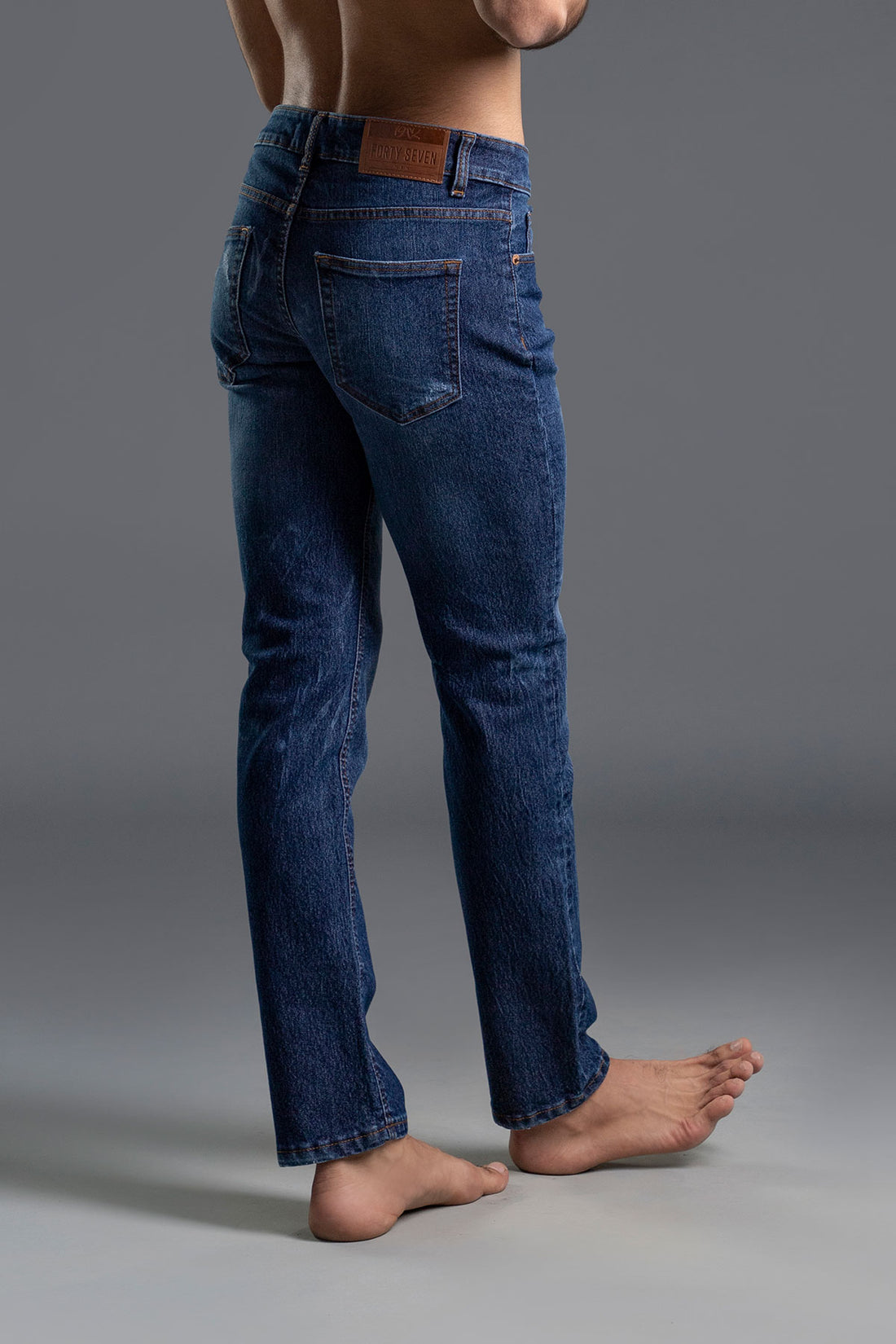 Blue Street Scar Jeans