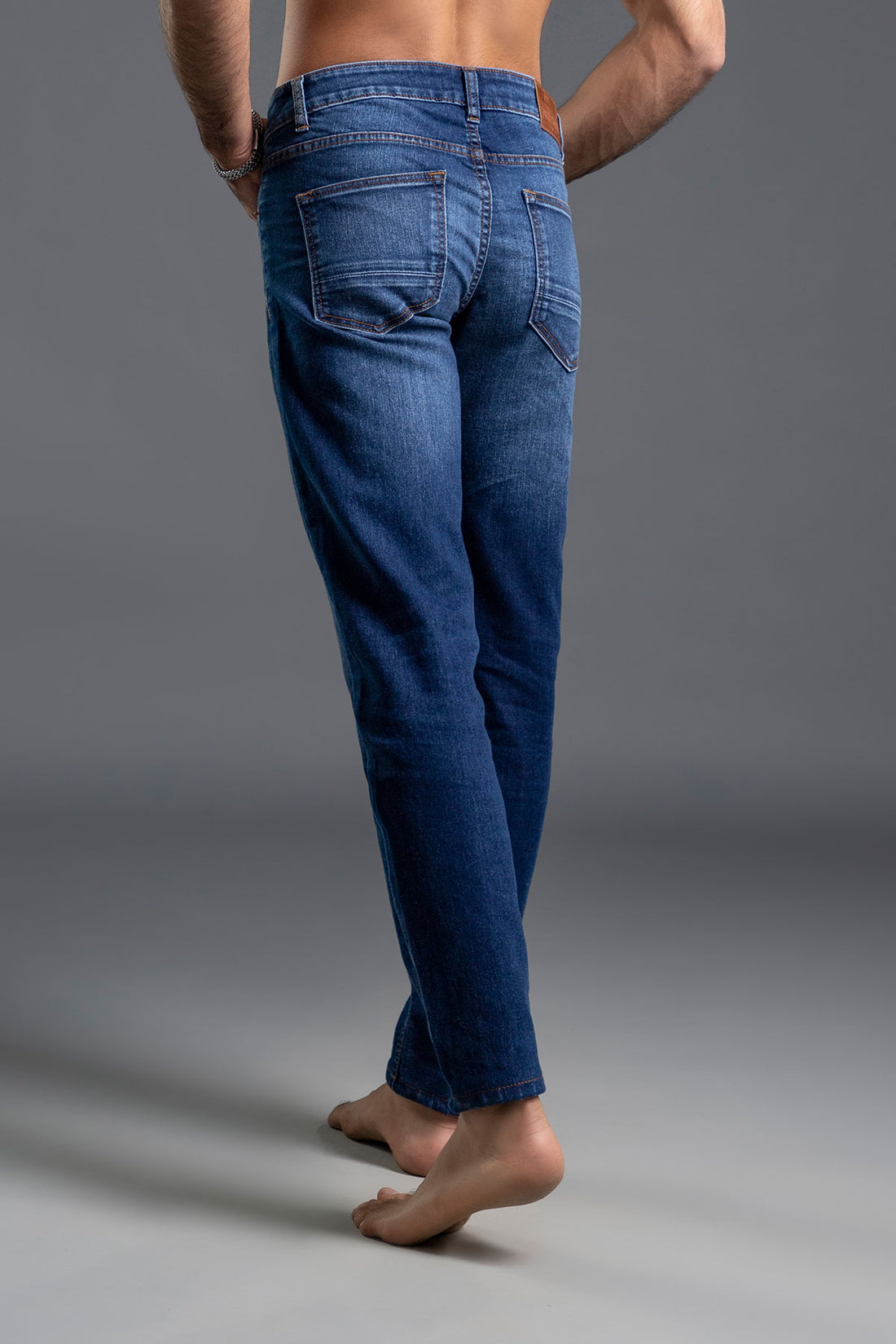 Granite Blue Slim Jeans