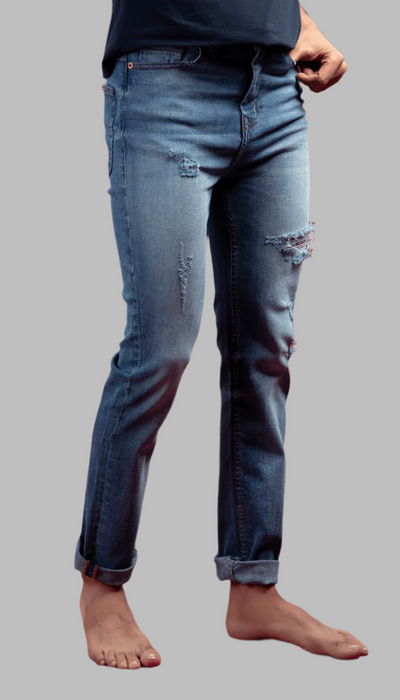 Cardenas Slim Ripped Jeans 
