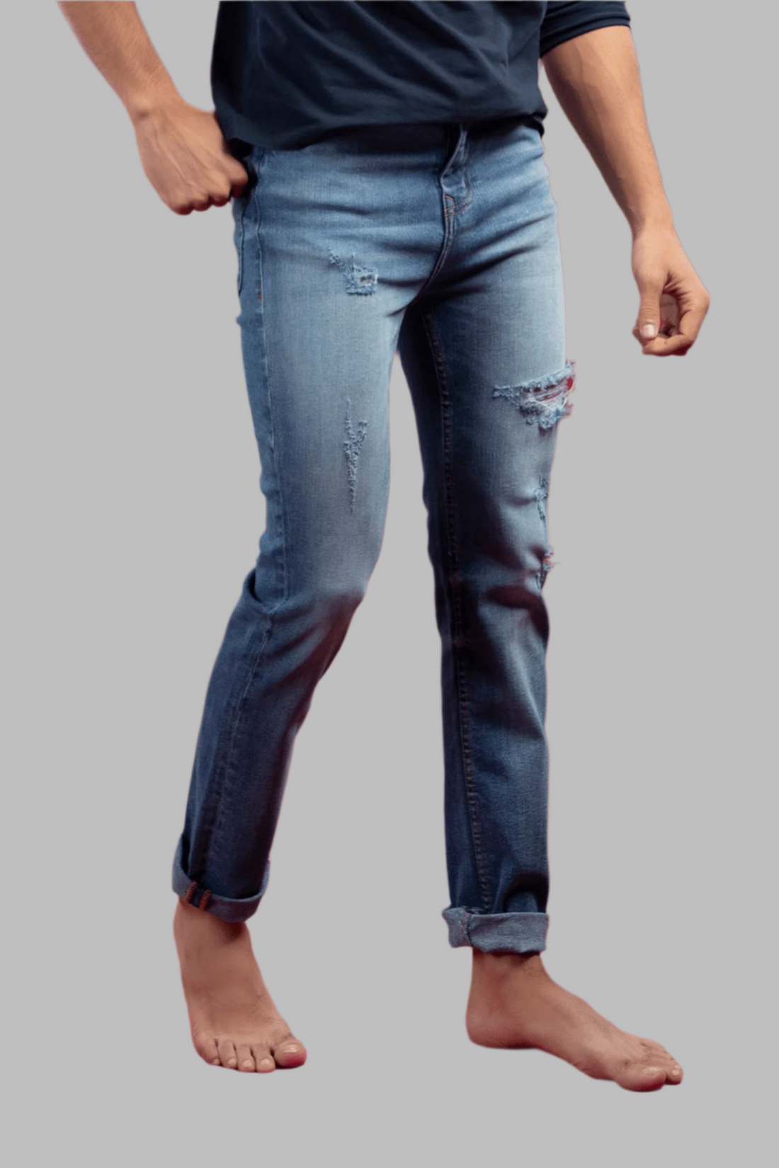 Cardenas Slim Ripped Jeans 