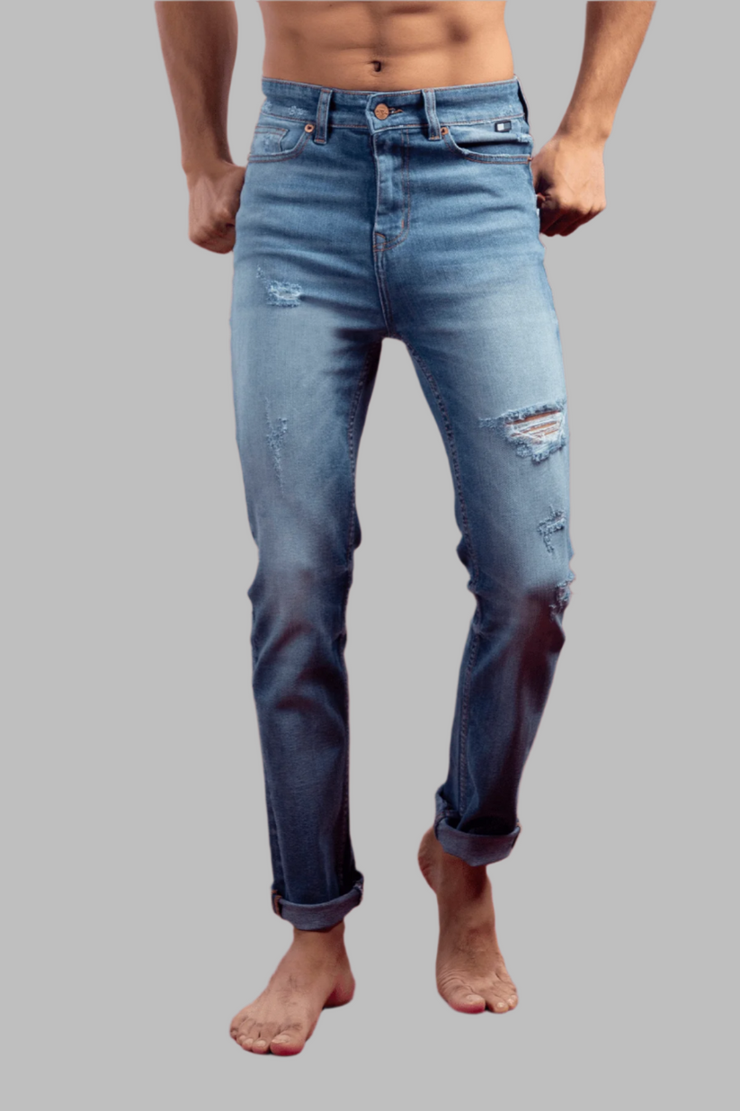Cardenas Slim Ripped Jeans 