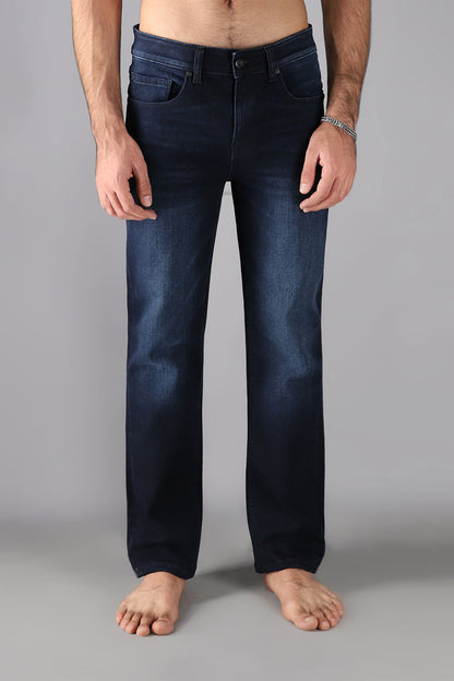 Slim Fit Stretchable Jeans (Dark Blue)