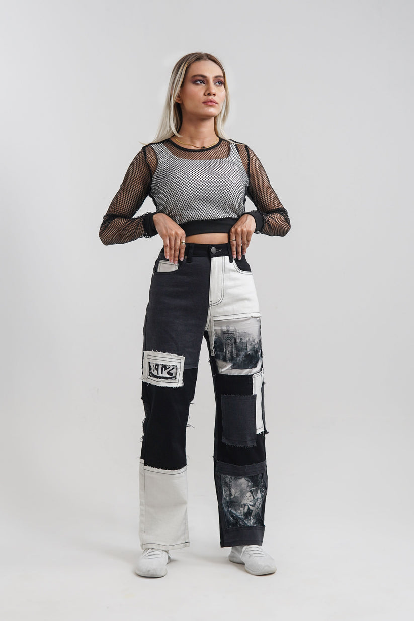 FF Patched Jeans 