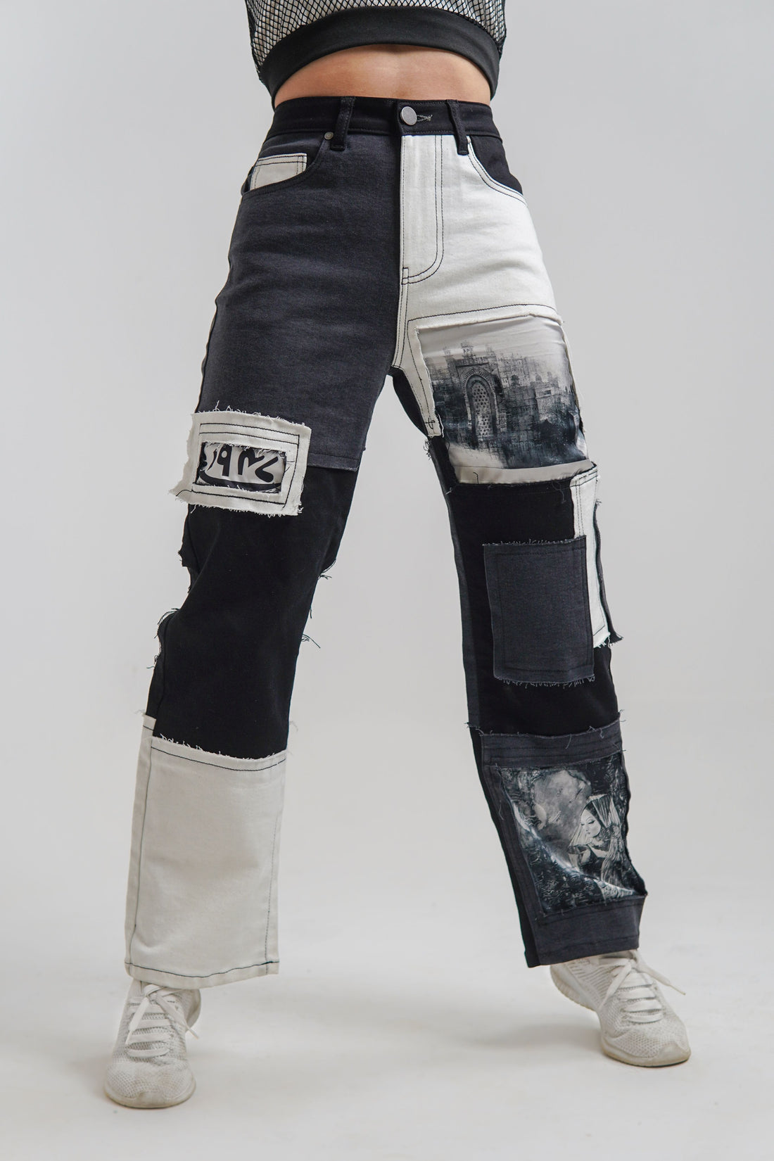 FF Patched Jeans 