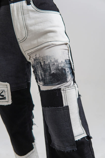 FF Patched Jeans 