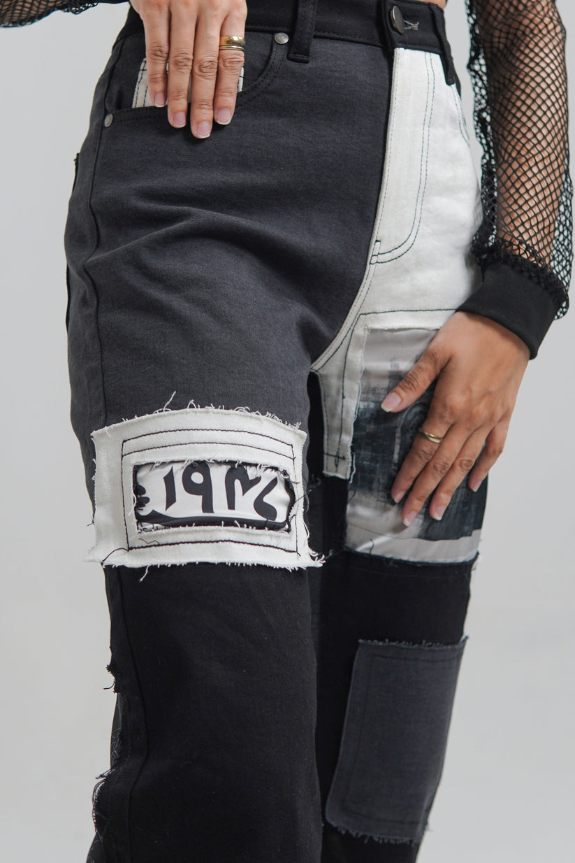 FF Patched Jeans 