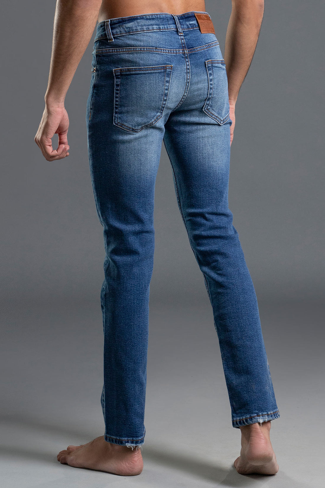 Rainmoon Light Straight Jeans 