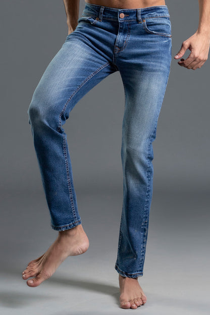 Rainmoon Light Straight Jeans 