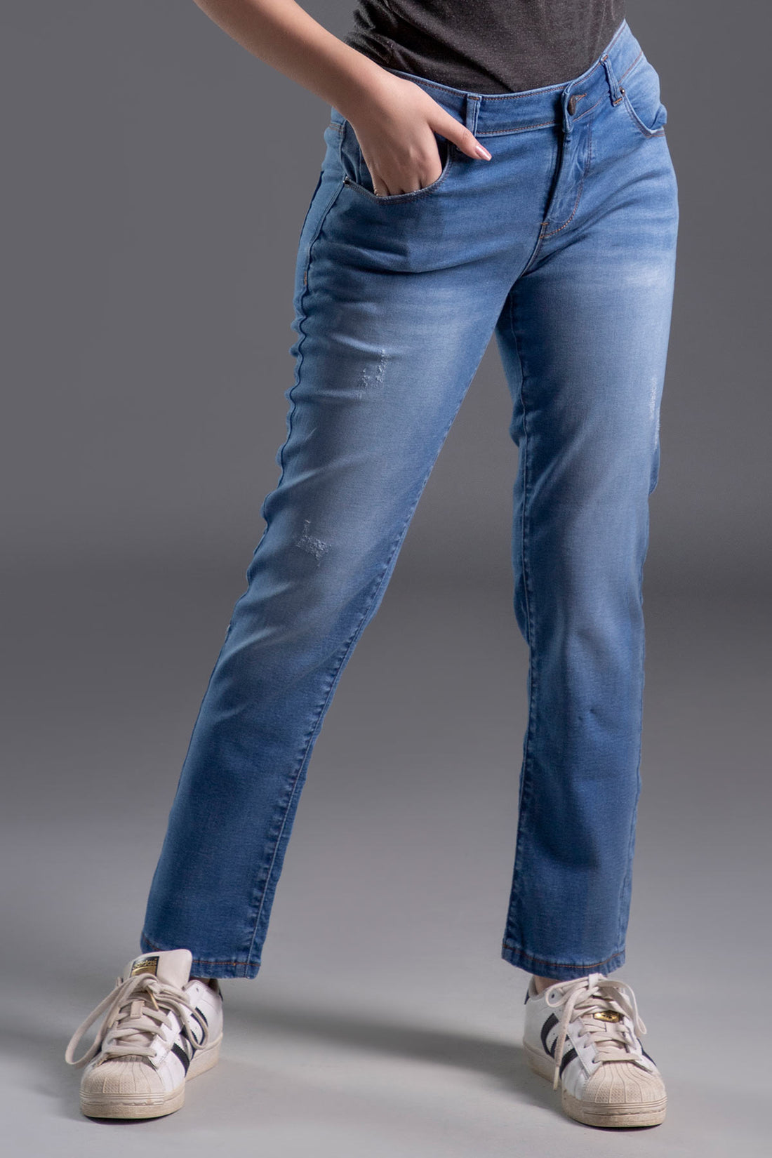 Russian Lake Ice Blue Jeans 